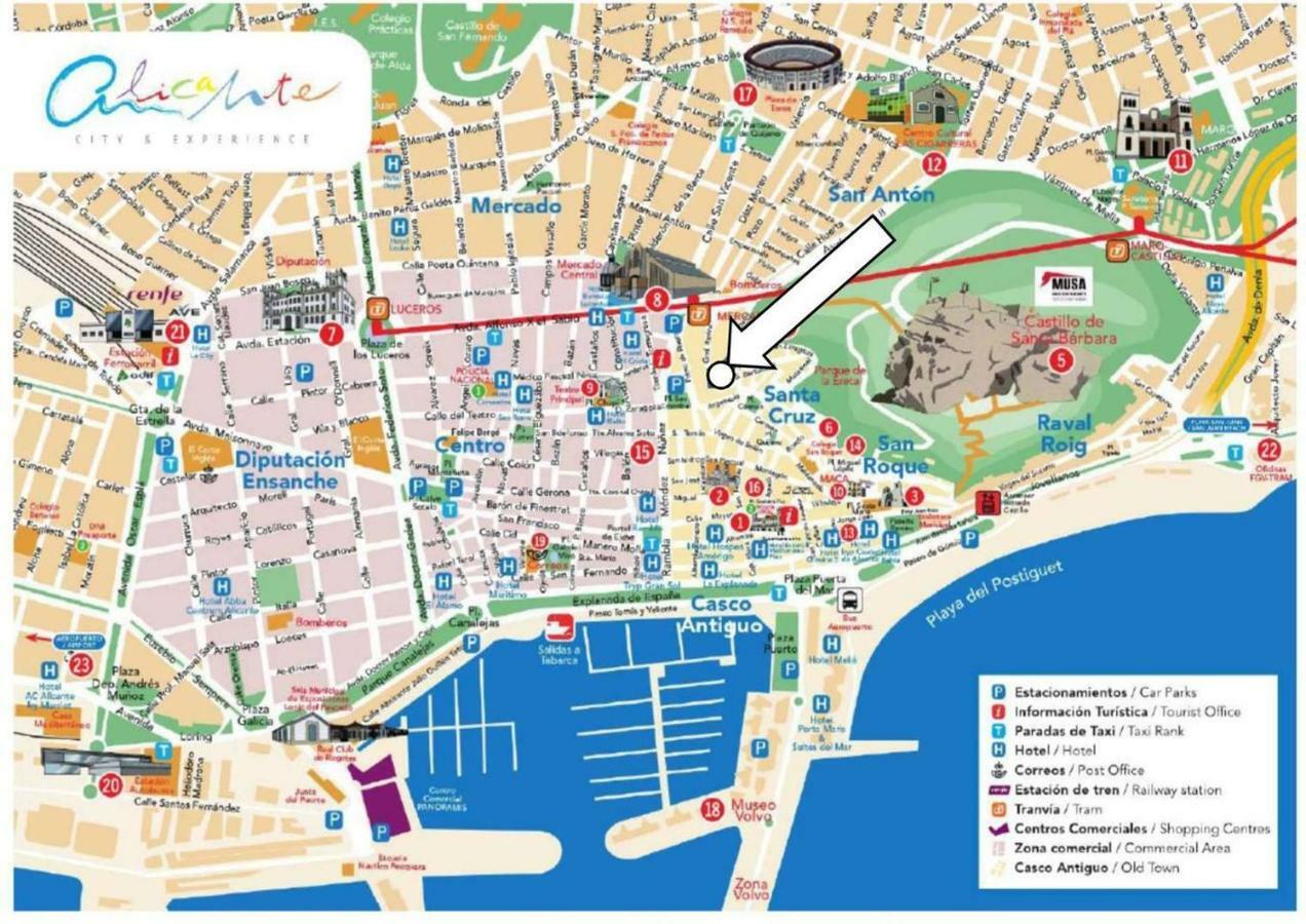 San Cristobal Apartment - Alicante City Center Ngoại thất bức ảnh